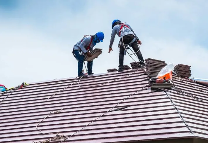 commercial install roof